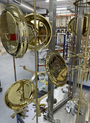 Equipamento da máquina de revestimento de ouro TiN PVD Nitreto de titânio