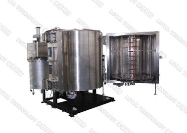 Máquina de revestimento por pulverização de magnetron de cobre, máquina de revestimento de filme fino de índio, metalizador a vácuo PVD