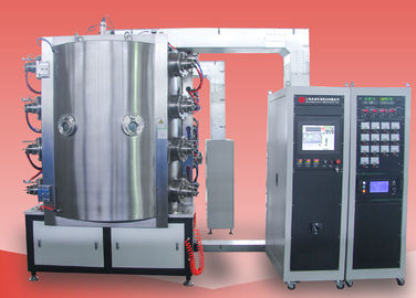 Bom preço. Equipamento de revestimento de ouro PVD Arc TiN, revestimento de âmbar de vidro, máquina de revestimento de porta de velas de vidro on-line