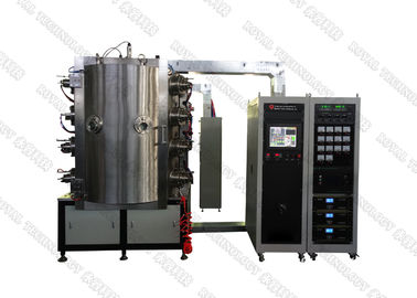 Bom preço. Máquina do chapeamento do íon do puxador da porta do ouro de Rosa, equipamento Titanium do revestimento do nitreto PVD on-line