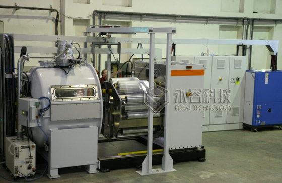 Bom preço. Equipamento de revestimento a vácuo com tratamento a plasma máquina de desgaseificação de rolo a rolo on-line