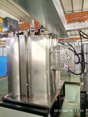 Bom preço. Máquina de Revestimento a Vácuo PVD Cerâmico Fornecendo Tipo de Gás Argônio e Cor Personalizada para Necessidades de Tratamento de Superfície Industrial on-line