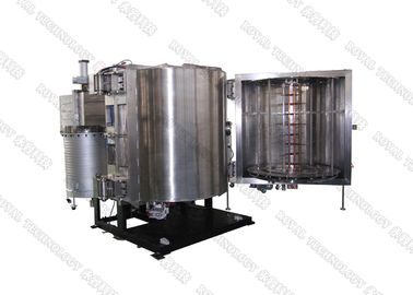 Bom preço. Máquina de revestimento por pulverização de magnetron de cobre, máquina de revestimento de filme fino de índio, metalizador a vácuo PVD on-line
