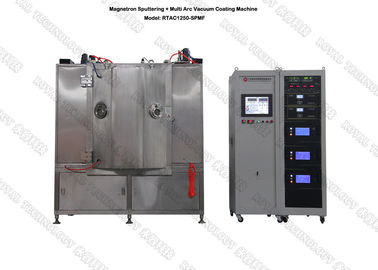 Bom preço. Magnétron do MF que engasga a máquina de revestimento, MF que engasga a planta de revestimento preta do filme, TiCN enegrecido, Coater do vácuo do filme do centro de detecção e de controlo on-line
