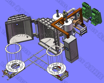 Bom preço. Magnétron de alumínio que engasga a máquina, vácuo alto de PVD que metaliza a máquina on-line
