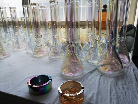 Revestimentos de Shisha de vidro arco-íris PVD