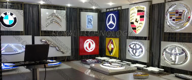 Bom preço. Vácuo automotivo da placa do logotipo que metaliza serviços, a base UV e o elevado desempenho do revestimento da parte superior on-line