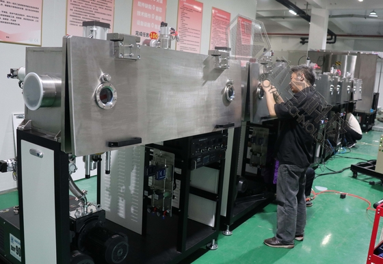 Bom preço. Equipamento de deposição a vácuo de fios e tiras de metal Fibras de basalto torcidas Fibras de vidro Fibras de carbono Linha de revestimento em linha on-line
