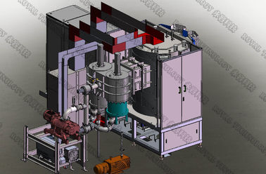 Magnétron de cobre que engasga a máquina de revestimento/o magnétron vácuo alto que engasga o sistema do depósito