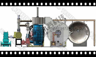 Bom preço. Vácuo alto que metaliza a máquina de revestimento, magnétron que engasga + depósito da evaporação on-line