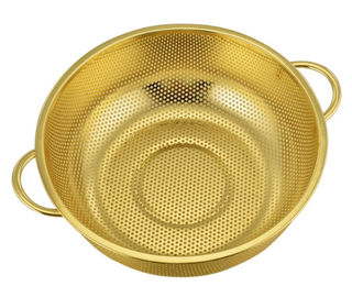 Máquina de revestimento Titanium do nitreto da bacia da cozinha dos SS, revestimento decorativo do ouro da lata em kitchenwares