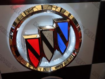 Bom preço. O vácuo baixo UV do revestimento que metaliza serviços para o acrílico 3D rotula logotipos on-line