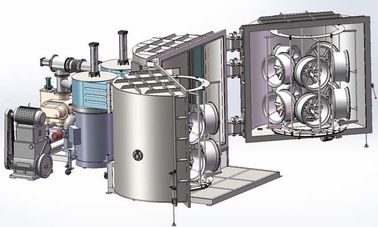 Bom preço. Máquina dura do chapeamento de PVD Chrome, filme forte da adesão na roda automotivo/cubo, máquina do chapeamento de cromo das rodas de carro PVD on-line