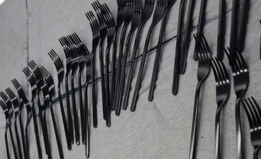 Bom preço. Serviço preto do revestimento da cor PVD para artigos de aço inoxidável, de vidro e cerâmicos on-line