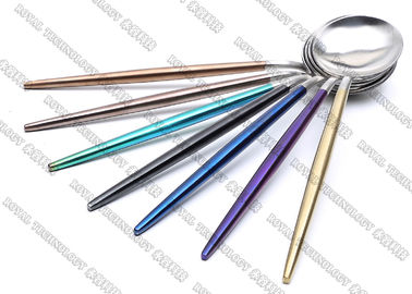 Bom preço. Chapeamento de ouro de aço inoxidável das colheres e das facas PVD das forquilhas on-line