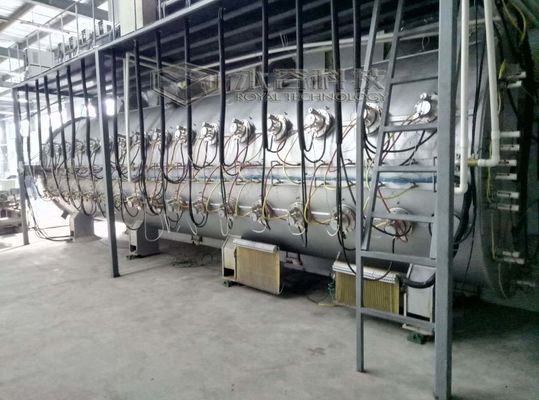Bom preço. Máquina de revestimento horizontal multi-arco de grande dimensão para tubos e folhas de aço inoxidável on-line