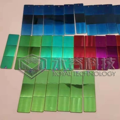 Bom preço. Cor verde decorativa de PVD, revestimentos verdes de bronze nos painéis de aço inoxidável on-line