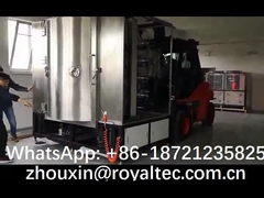 A primeira máquina de PVD construída no fio do Poalnd-metal & no chapeamento de vidro da lâmpada PVD