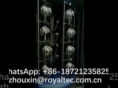 Revestimento de prata transparente da lâmpada de vidro