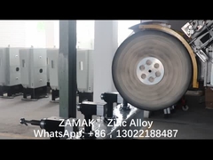 Torneiras ligas de zinco e máquina de polonês das placas de parede do banheiro