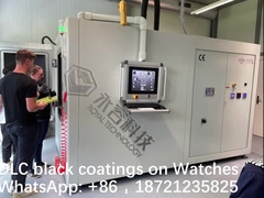 PVD DLC Revestimentos pretos em relógios