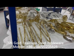 Revestimentos de ouro PVD TiN para utensílios de cozinha, Revestimentos de ouro PVD ZrN