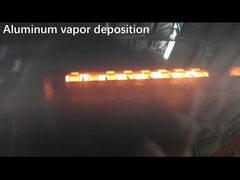 Equipamento de metallização de vácuo de rolos de web para rolos de polímero Web Metallizador de alumínio