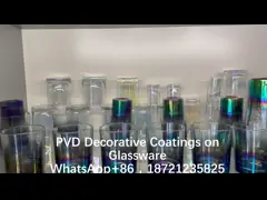 Serviço de revestimento decorativo de vidro PVD